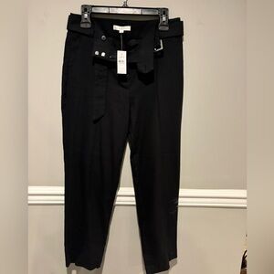 Women's Loft Black Ankle Length/Cropped Pants Size 6